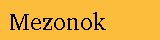 Mezonok